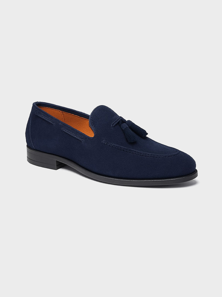 Tassel Suede Loafers
