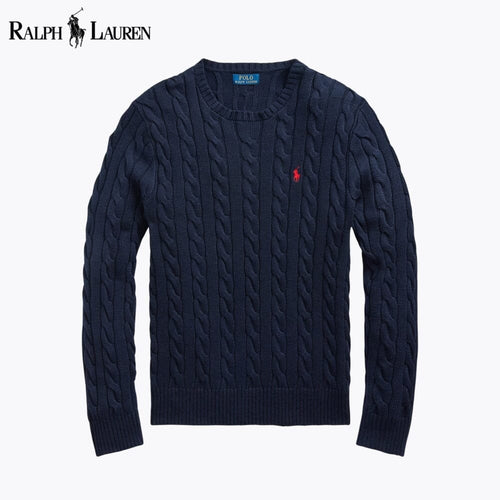 RL Cable-Knit Cotton Jumper
