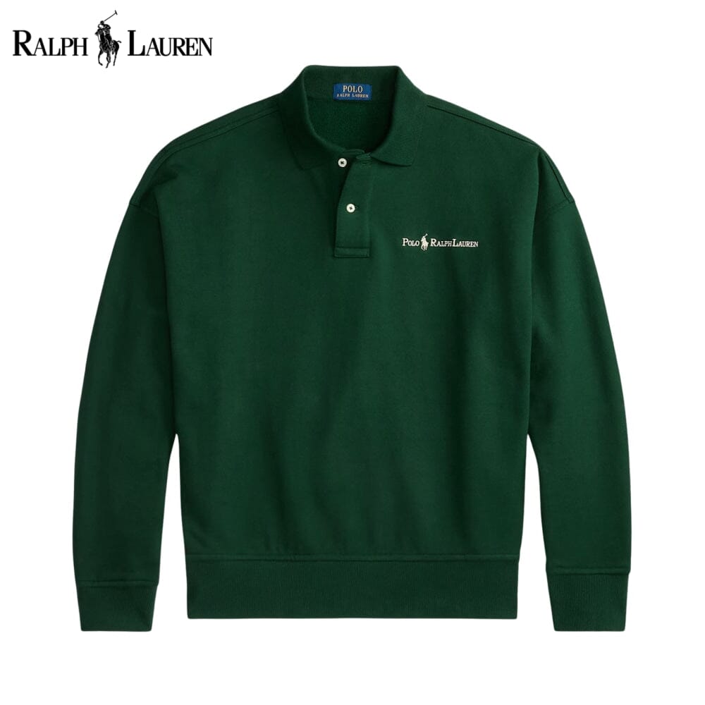 RL Logo Collared Sweatshirt